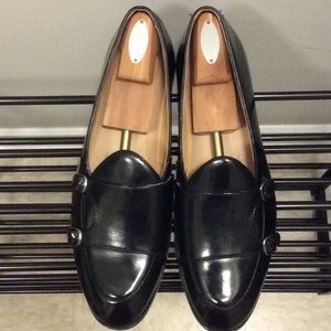 Men’s Monk Black Loafers